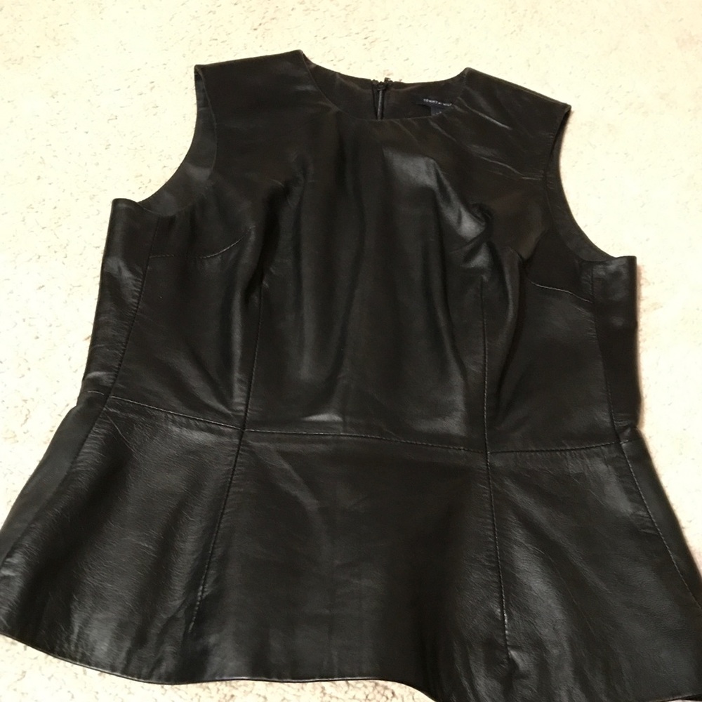 Tommy Hilfiger Leather Vest